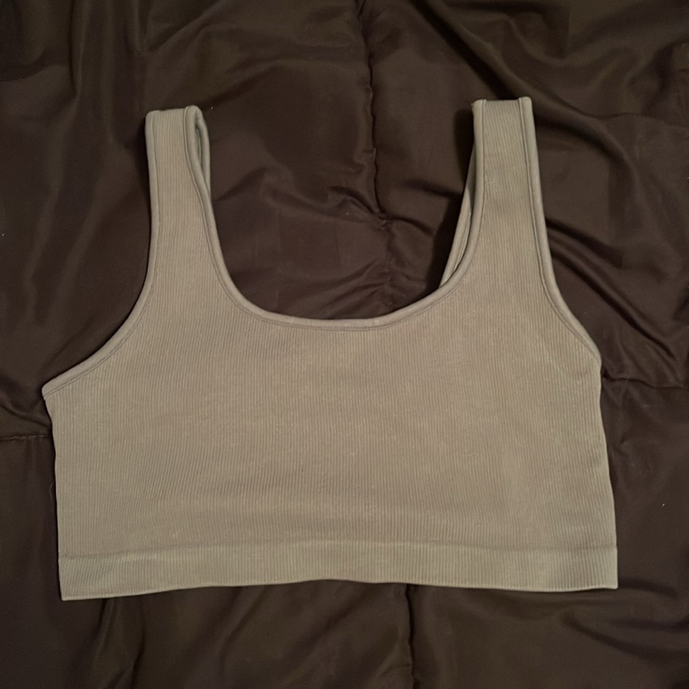 American Eagle Olive Green Bralette